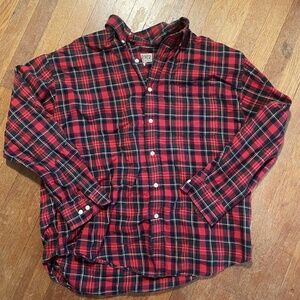 Sun River - Red and Black Flannel - Long sleeve - Men's L